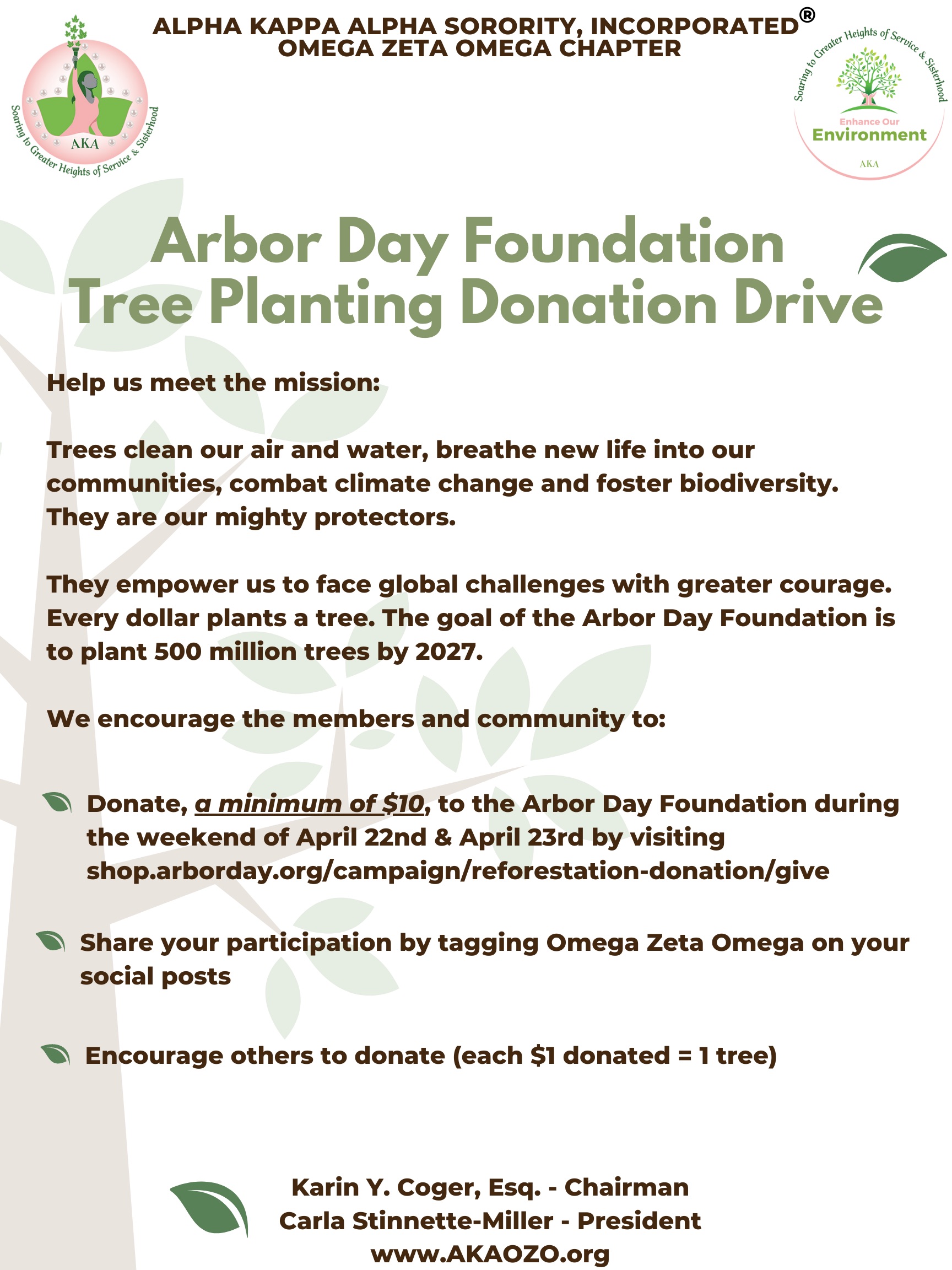 Arbor Day Foundation OZO